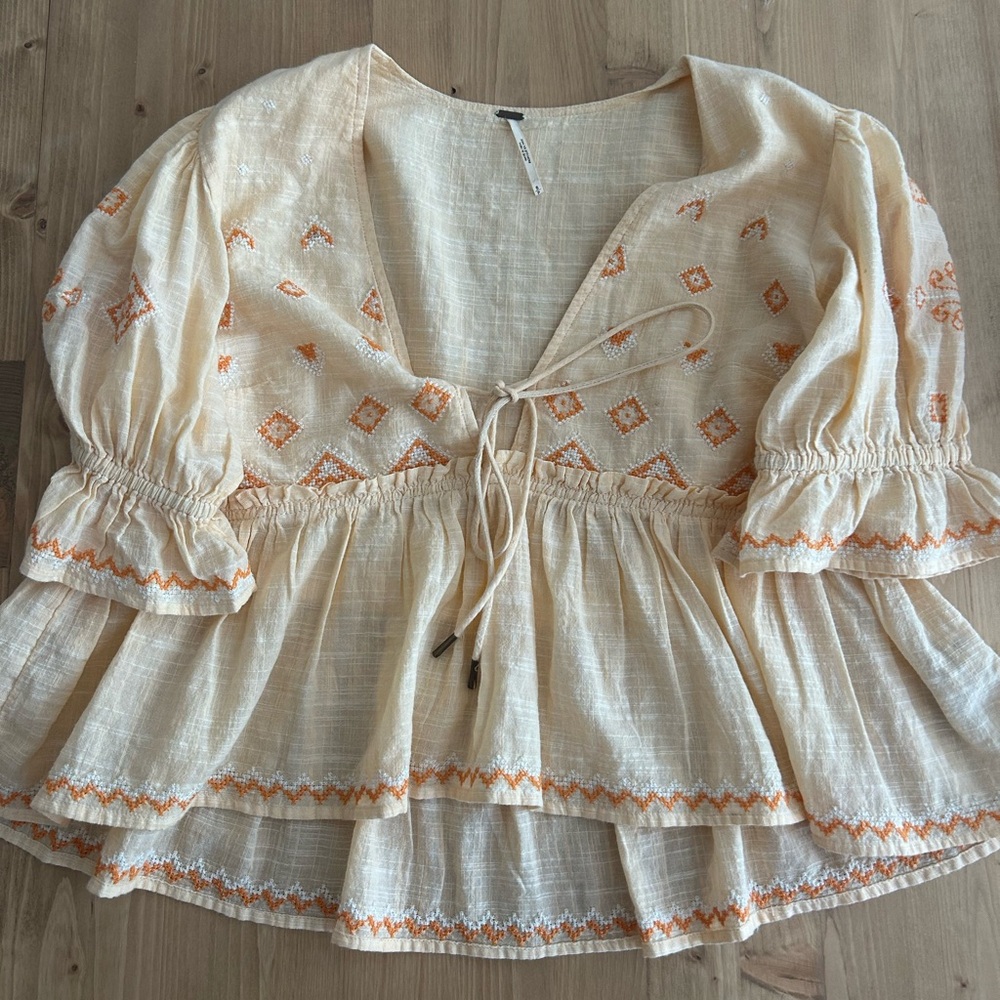 Free people size small top